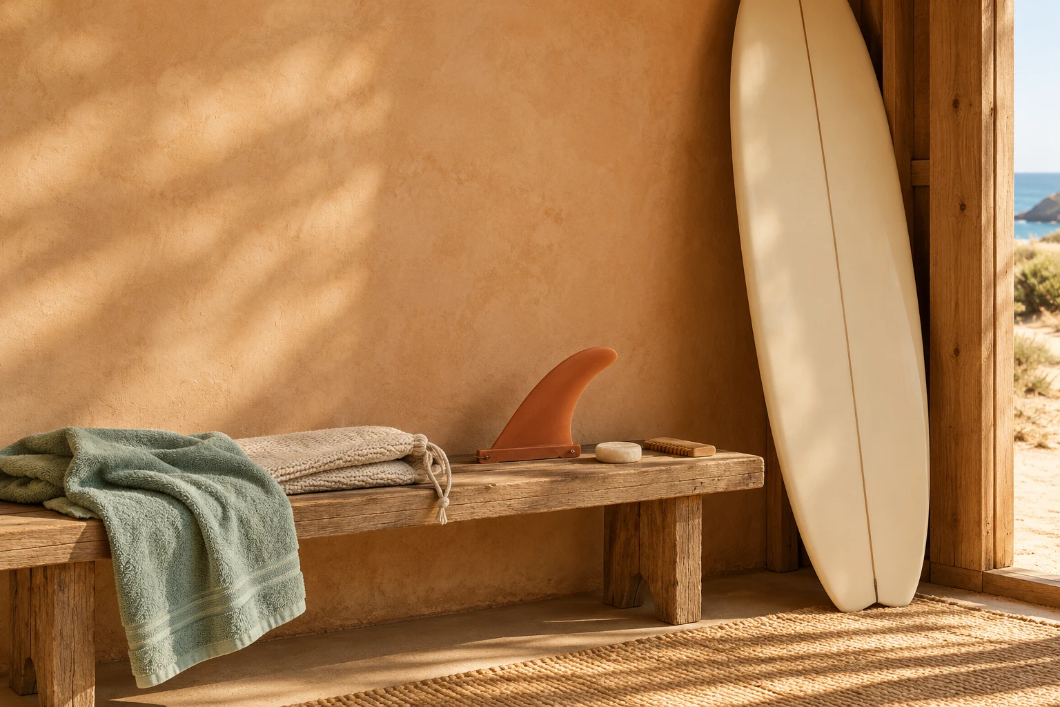Surfboard accessories collection